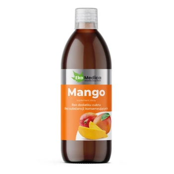 EkaMedica Puree z mango z witaminą C, 500 ml