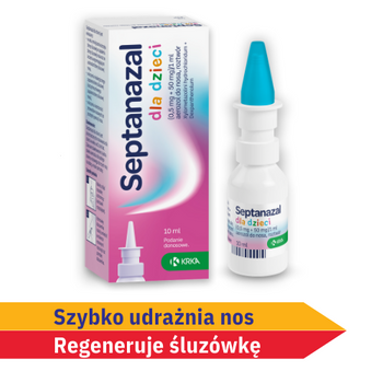 SEPTANAZAL dla dzieci aerozol do nosa 10 ml