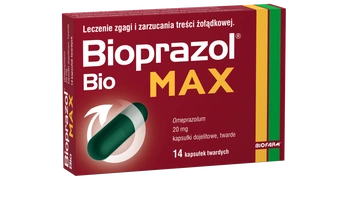 BIOPRAZOL BIO MAX 20 mg  14 kapsułek dojelitowych