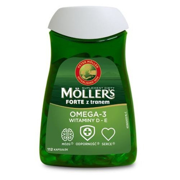 MOLLER'S FORTE z tranem,  112 kapsułek