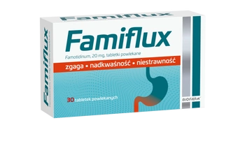 Famiflux 20 mg, 30 tabletek powlekanych