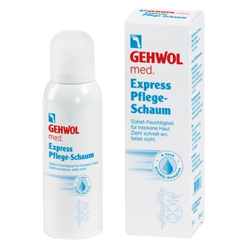 Gehwol Express Pflege-Schaum Pianka pielęgnacyjna do suchej skóry, 125 ml
