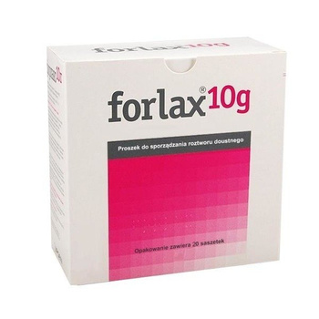 Forlax 10g proszek x 10 saszetek 