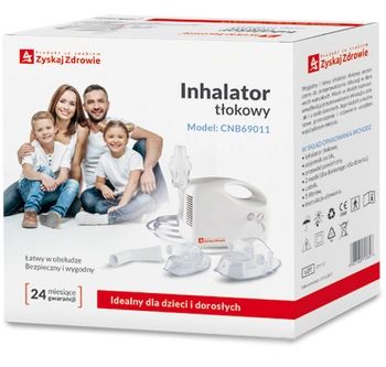  INHALATOR tłokowy CNB69011 Zyskaj Zdrowie,  1 sztuka