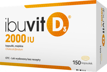 Ibuvit D3 2000 IU, 150 kapsułek
