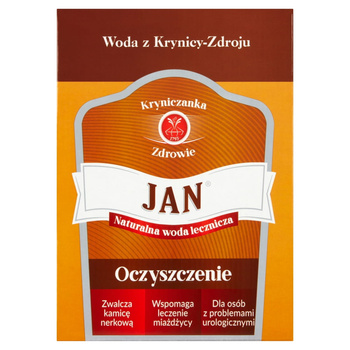 Naturalna Woda Lecznicza Jan, 3 l 