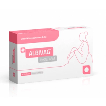 Albivag Kadefarm globulki dopochwowe, 10 sztuk