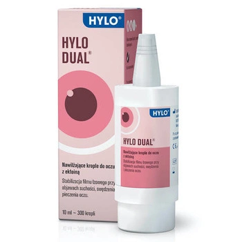 HYLO DUAL krople do oczu, 10 ml