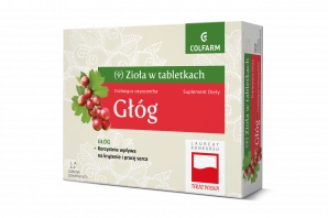 GŁÓG x 30 tabletek powlekanych