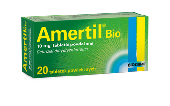 AMERTIL BIO 10 mg, 10 tabletek powlekanych