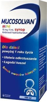 MUCOSOLVAN MINI 15 mg/5ml syrop, 100 ml