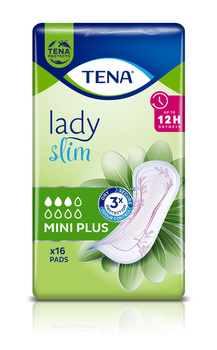 TENA Lady Slim Mini Plus Wkładki, 16 sztuk