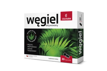 WĘGIEL AKTYWOWANY,   30 kapsułek