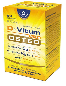 D-VITUM FORTE OSTEO x 60 tabletek