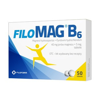 Filomag B6, 50 tabletek