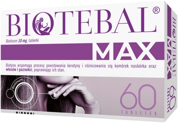 BIOTEBAL MAX 10 mg - 60 tabletek