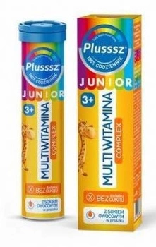 Plusssz Junior Multiwitamina Complex 20 tabletek musujących 