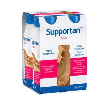 Supportan Drink Smak Cappucino, 4x200 ml