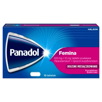 Panadol Femina, 10 tabletek powlekanych