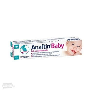 Anaftin Baby Żel na ząbkowanie, 10 ml