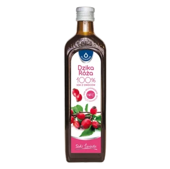 Oleofarm Dzika róża sok 100%, 490 ml