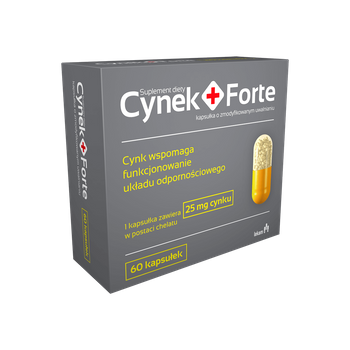 Cynek + Forte, 25 mg, 60 kapsułek o przedłużonym uwalnianiu