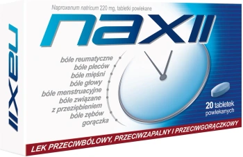 NAXII 220 mg x 20 tabletek powlekanych