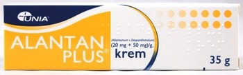 ALANTAN PLUS (20 mg + 50 mg)/g, krem 35 g