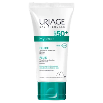 Uriage Hyséac Fluid przeciwsłoneczny do skóry trądzikowej SPF 50+, 50 ml