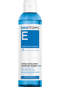 EMOTOPIC HYDRO-MICELARNY Szampon Kojący MED+ do częstego stosowania, 250ml