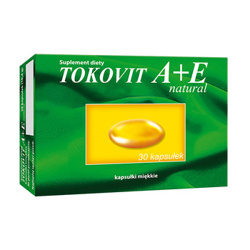 TOKOVIT A+E Natural, 30 kapsułek