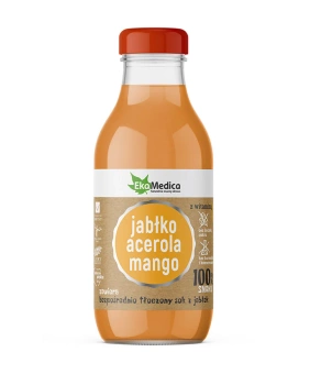 EkaMedica Sok z jabłka, aceroli i mango, 300 ml