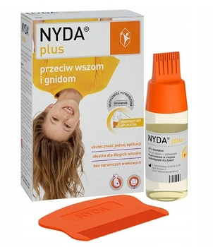 Nyda Plus Przeciw wszom i gnidom, 100 ml