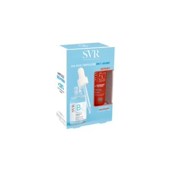 SVR Zestaw [B3] Ampoule Hydra + Sun Secure Blur SPF50+ Sans Parfum