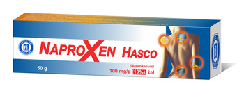 NAPROXEN HASCO 100 mg/g (10%) żel 50 g