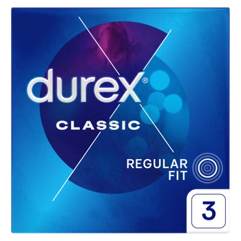 DUREX CLASSIC prezerwatywy x 3 sztuki