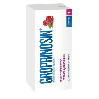 Groprinosin syrop 50mg/5 ml, 150 ml