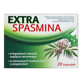 EXTRASPASMINA x 20 kapsułek