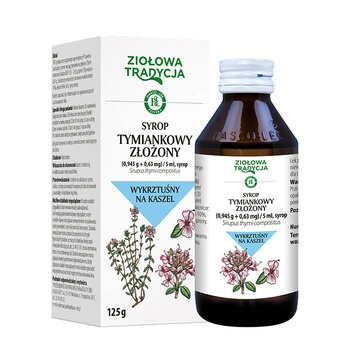 Ziołowa Tradycja Syrop Tymiankowy Złożony, 125 g