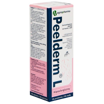 Peelderm L Dermatologiczny peeling do twarzy i ciała, 100 ml