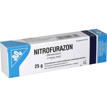 Nitrofurazon maść 2 mg/g, 25 g