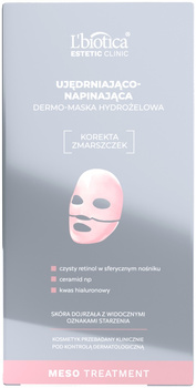 L'BIOTICA Estetic Clinic MESO Treatment Ujędrniająco-napinająca dermo maska hydrożelowa