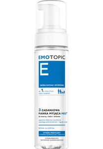 EMOTOPIC 3-Zadaniowa Pianka myjąca MED+ do twarzy, ciała i włosów, 200ml