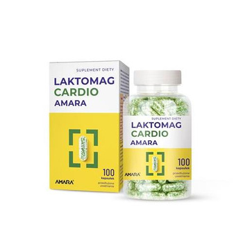 AMARA Laktomag Cardio x 100 kapsułek 