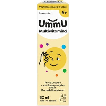 UmmU Multiwitamina 6+ Krople, 30 ml