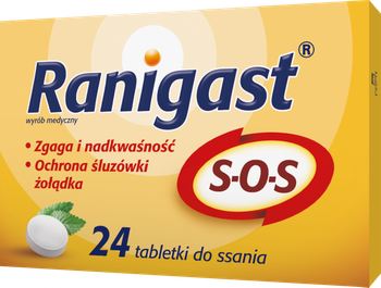 RANIGAST S-O-S x 24 tabletki do ssania