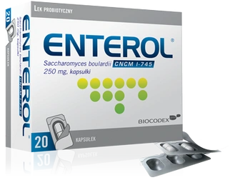ENTEROL 250, 250 mg  20 kapsułek