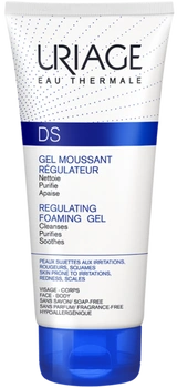 Uriage DS Żel myjący dla osób z łojotokowym zapaleniem skóry, 150 ml