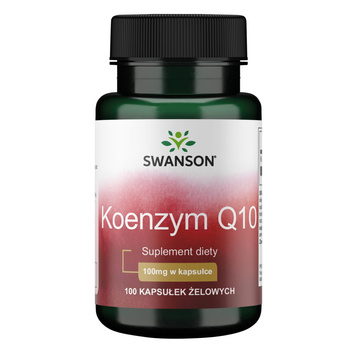 Swanson Koenzym Q10 100 mg, 100 kapsułek