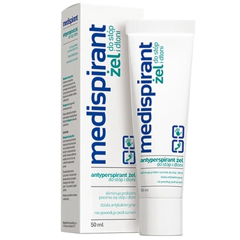 MEDISPIRANT Żel do stóp i dłoni, 50 ml